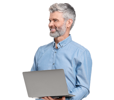 persona con teléfono